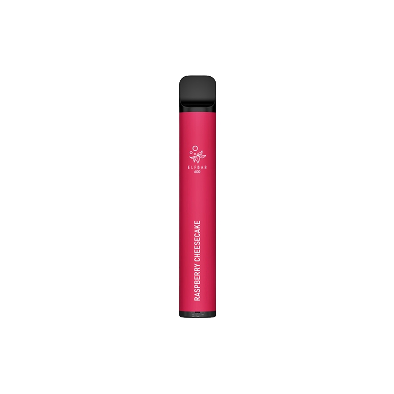 ELF BAR 600 Disposable 600 Puffs Raspberry Cheesec...