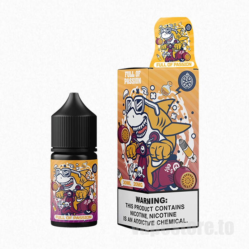 CRAZY VAPE Nicotine Salt E-liquid – Passion Fruit