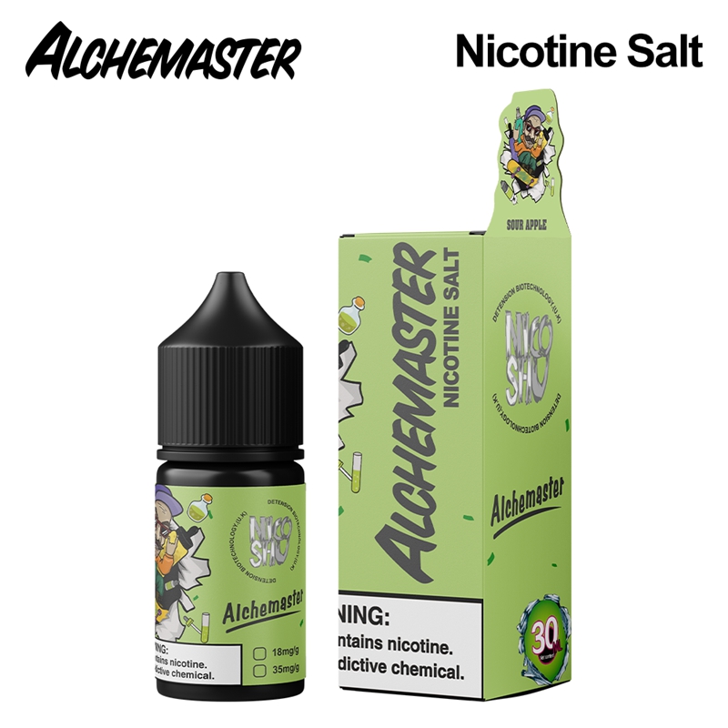 Alchemaster Nicotine Salt E-liquid # Sour Apple