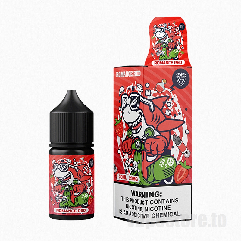 CRAZY VAPE Nicotine Salt E-liquid – Strawberry Slush