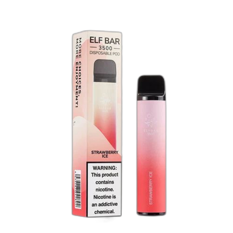 ELF BAR 3500 Disposable 3500 Puffs Strawberry Ice