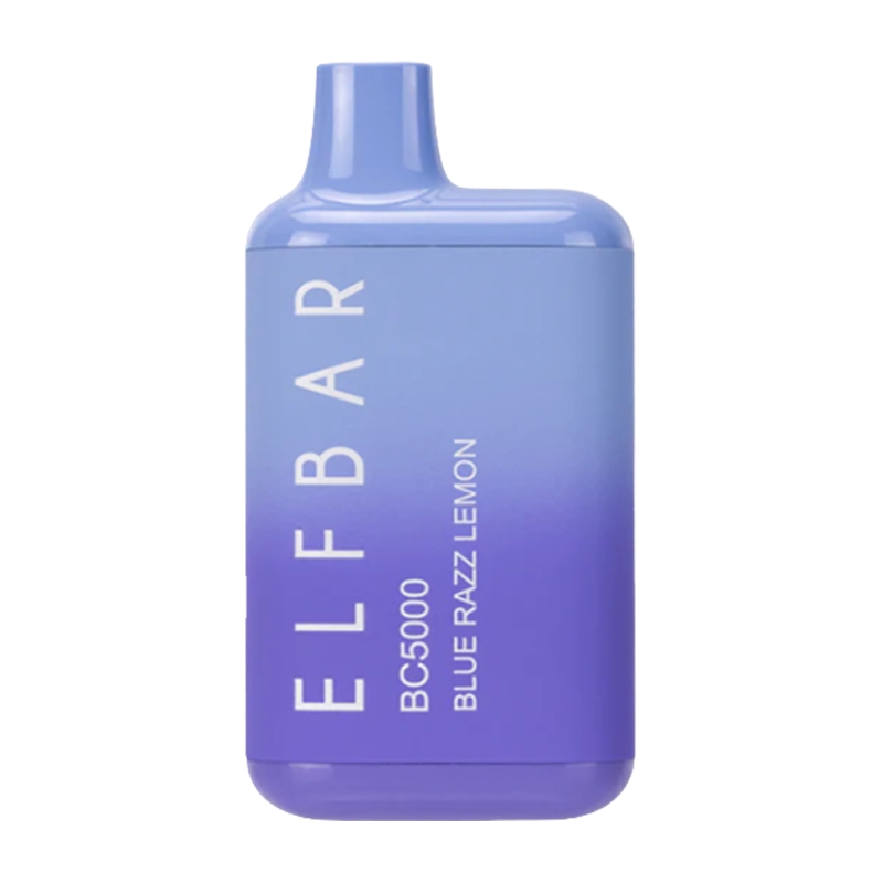 ELF BAR BC5000 Disposable 5000 Puffs Blue Razz Lem...