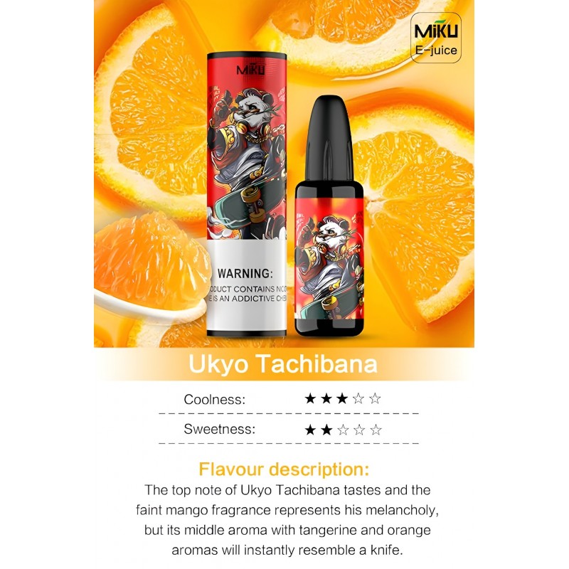 Miku Ukyo Tachibana Mix Flavor E-juice #005