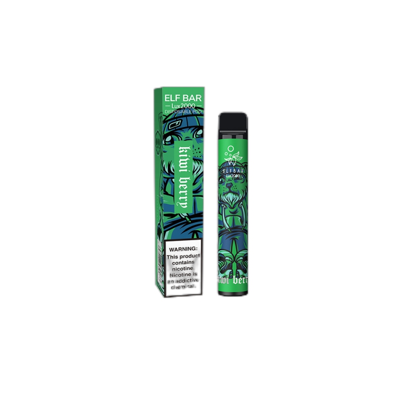 ELF BAR Lux 2000 Disposable Kiwi Berry 2000 Puffs 6.5ml