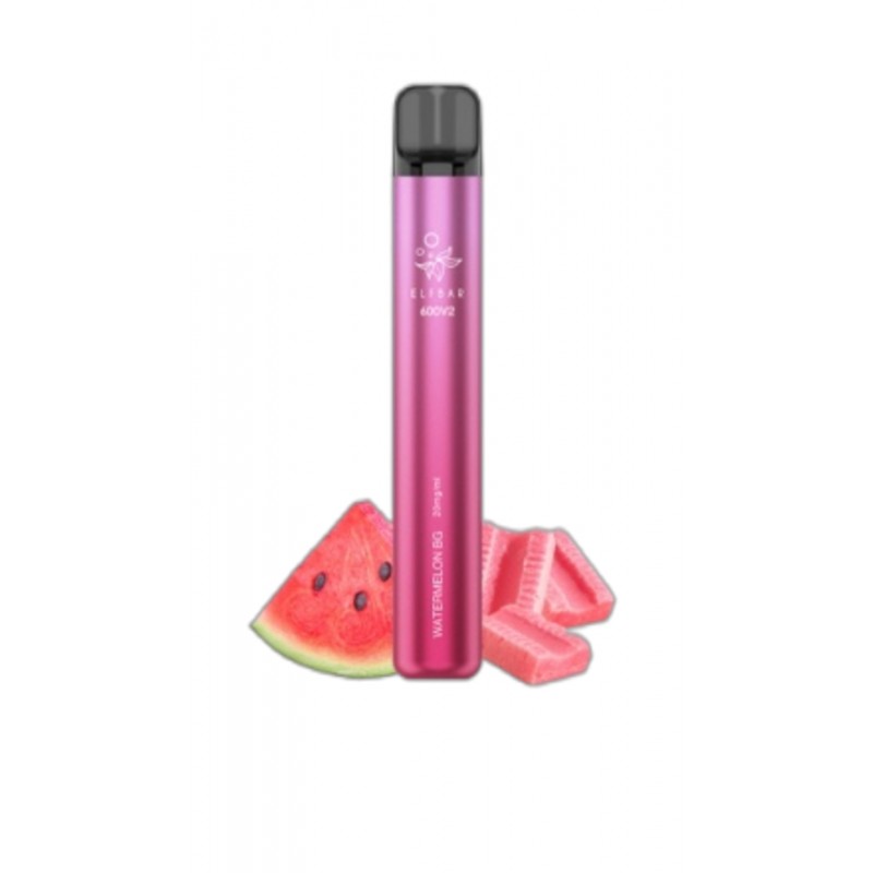 ELF BAR 600V2 Disposable Watermelon Bg 600 Puffs