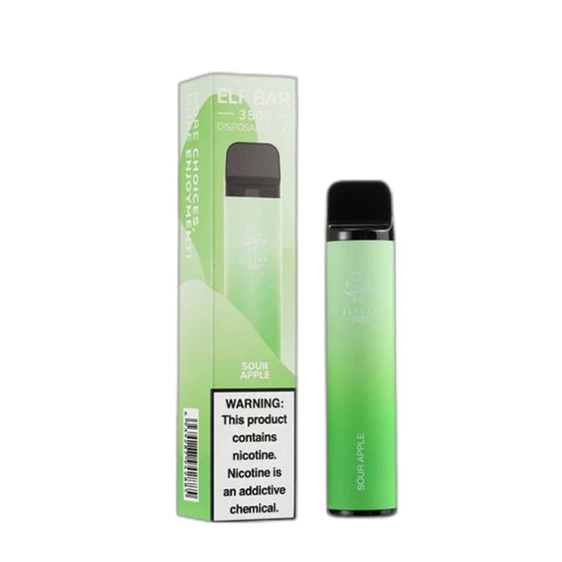 ELF BAR 3500 Disposable 3500 Puffs Sour Apple