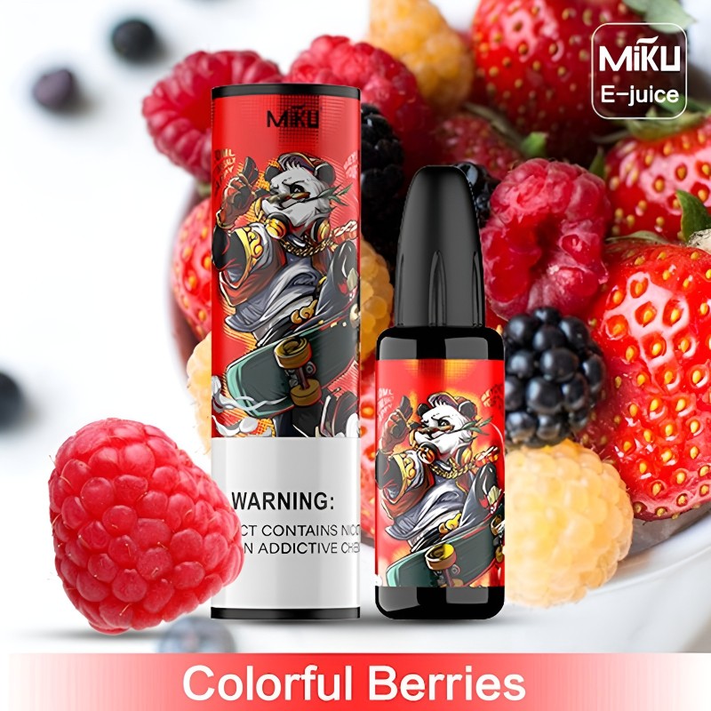 Miku Colorful Berries E-juice #021