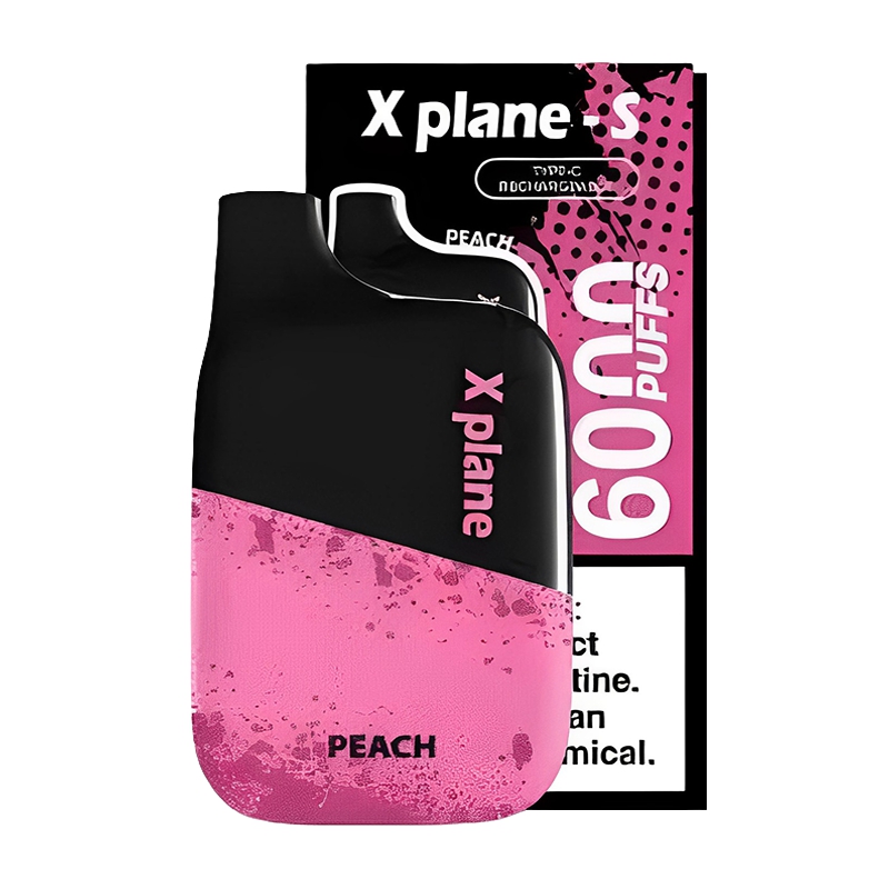 X PLANE Disposable Vape 6000 Puffs – Peach