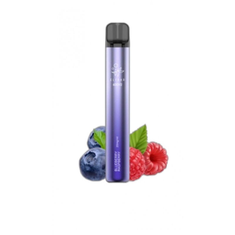 ELF BAR 600V2 Disposable 600 Puffs Blueberry Raspberry 550mAh