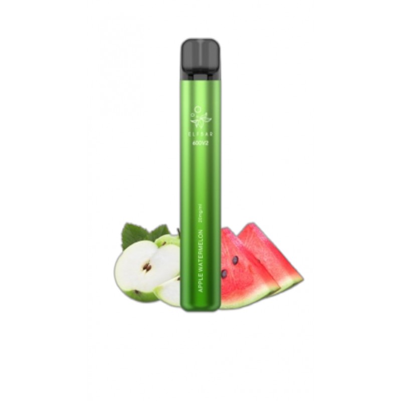 ELF BAR 600V2 Disposable 600 Puffs Apple Watermelon