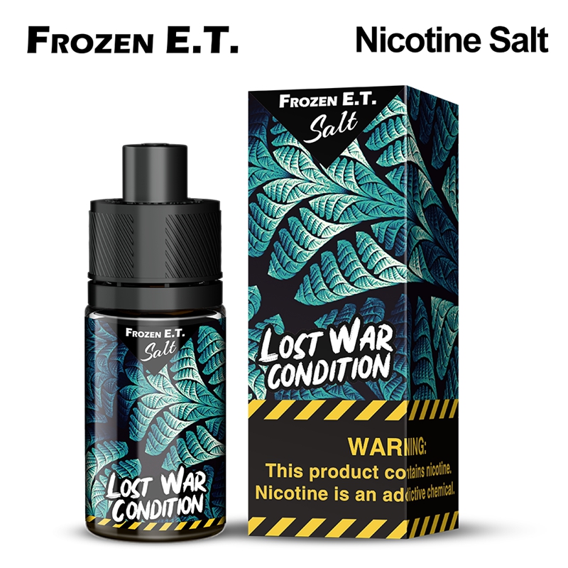 Frozen E.T. Nicotine Salt E-liquid # Lost War Condition