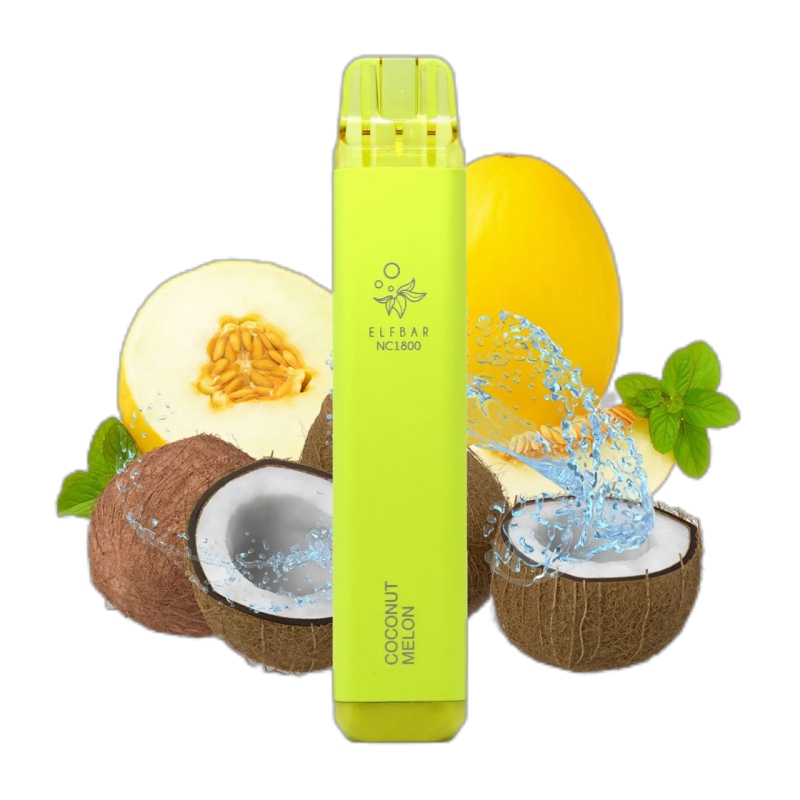 ELF BAR NC1800 Disposable Coconut Melon 1800 Puffs 6ml