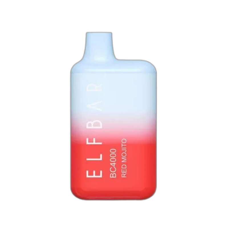 ELF BAR BC4000 Disposable 4000 Puffs Red Mojito 65...