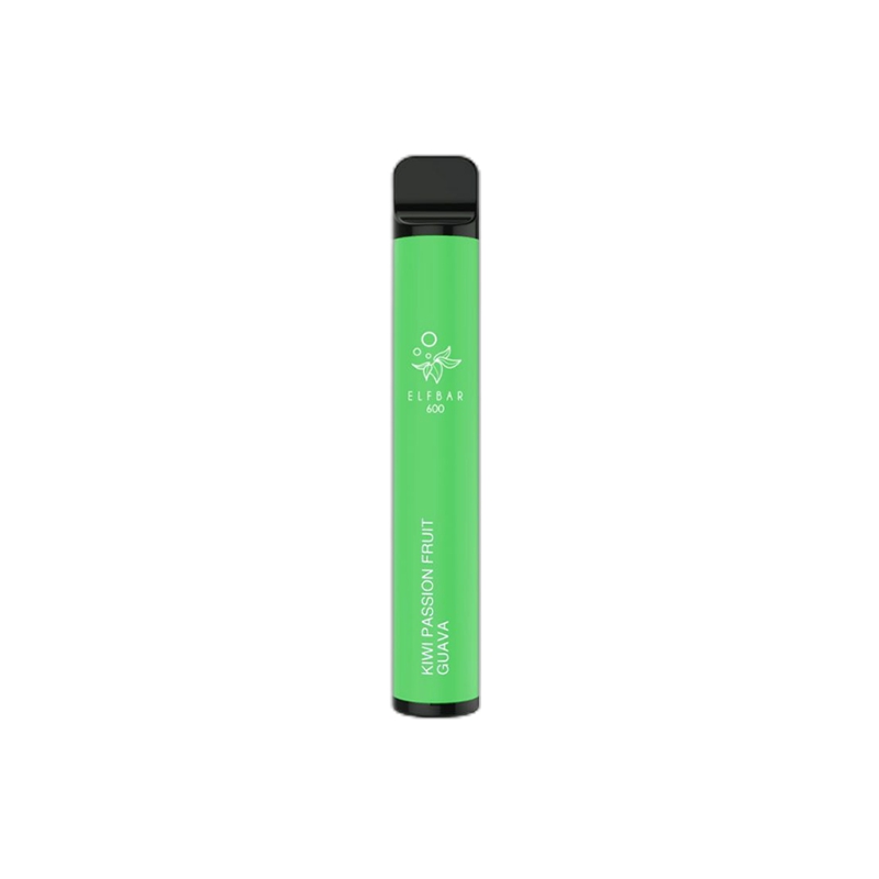 ELF BAR 600 Disposable Kiwi Passion Fruit Guava 600 Puffs 2ml