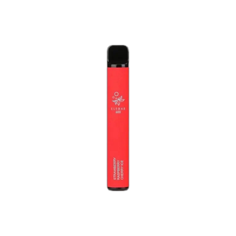 ELF BAR 600 Disposable 600 Puffs Strawberry Paspbe...